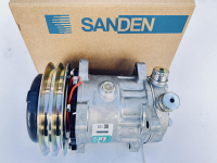 Компресор SANDEN SD7H15, 12В, А2/152 мм, вхід/вихід-вертикальний (O-Ring)