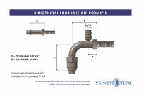 Фитинг #4, 0° (прямой), накидная гайка 9/16", под кольцо, алюминий