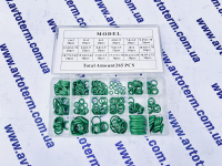 Autimotive O-Ring assortment UAT, 18 sizes, R12/R134a