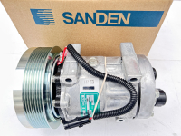 Компресор SANDEN SD7H15, 12В, PV8/152 мм, вхід/вихід-горизонтальний (O-Ring)