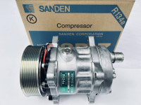 Компрессор SANDEN SD7H13, 12В, PV8/119 мм, вход/выход-горизонтальный (O-Ring)