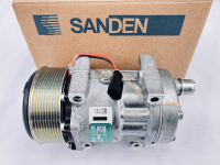 Компресор SANDEN SD7H15, 12В, РV10/119 мм, вхід/вихід-горизонтальний (O-ring)