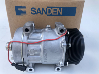 Компресор SANDEN SD7H15, 12В, PV8/119 мм, вхід/вихід-горизонтальний (Tube-O)