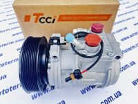 Компресор TCCI QP10PA17, 12В, PV8/140 мм
