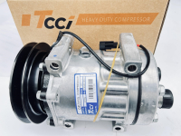 Компрессор TCCi QP7H15, 24В, A1/135 мм, вход/выход-горизонтальный (Tube-O)
