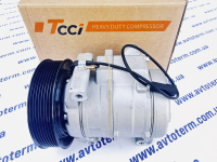 Компресор TCCI QP10S15, 24В, PV8/140 мм