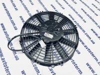 Вентилятор 11" (280 мм), 12В, SPAL VA09-AP50/C-27S, штовхаючий, 1499 м³/г