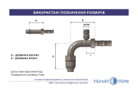 Fitting #6, 90° EATON